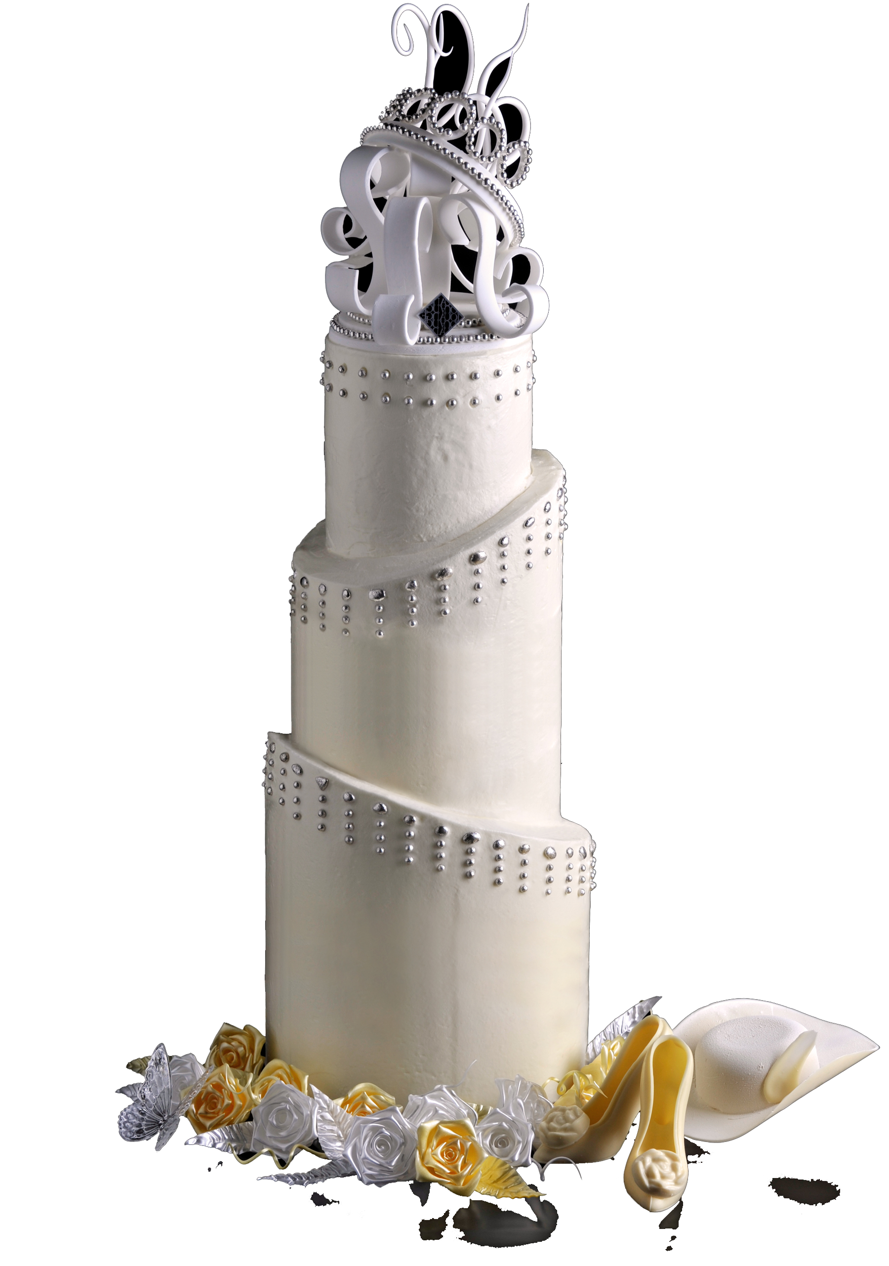 LOUANGE TOKYO （ルワンジュ トーキョー）の特注ウエディングケーキ実例