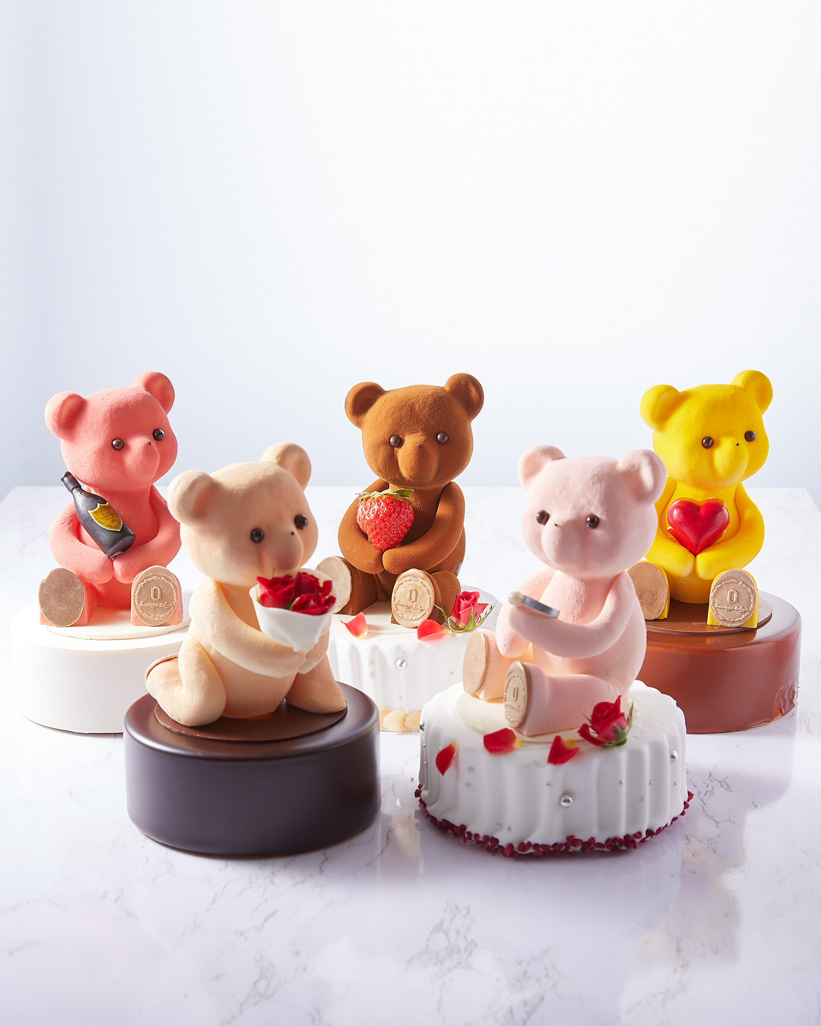 LOUANGE TOKYO ヌヌースのセミオーダーケーキ例